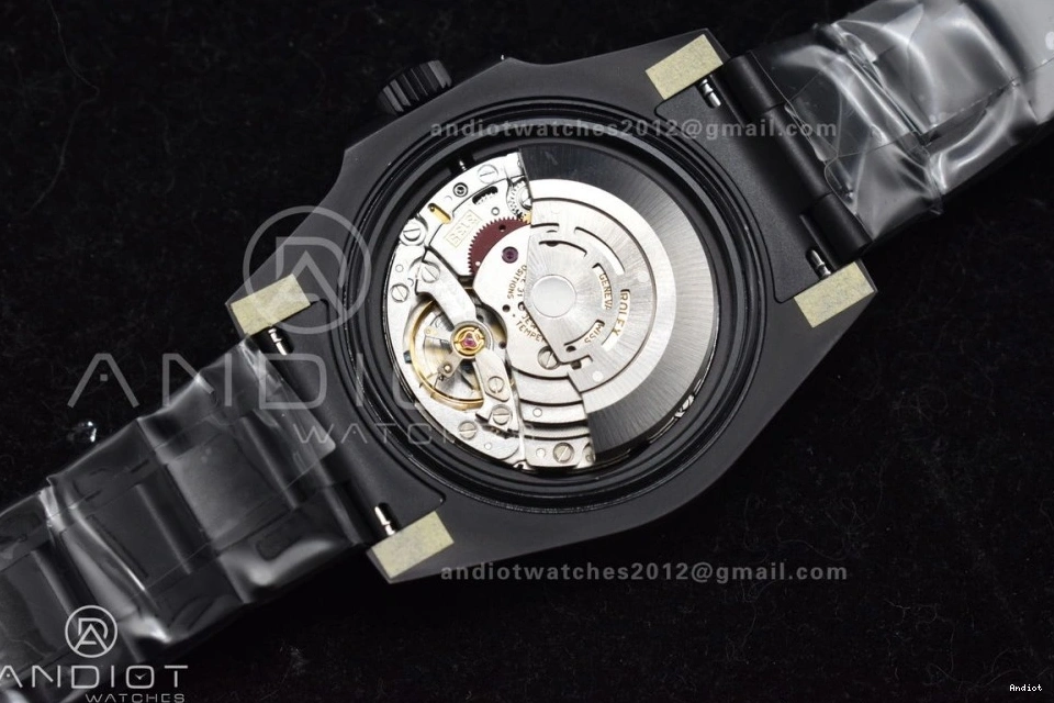 DLC DIW VS3135 on VSF Submariner DLC Blue Bracelet Sandblasted Edition 1:1 Best Dial Black 0129